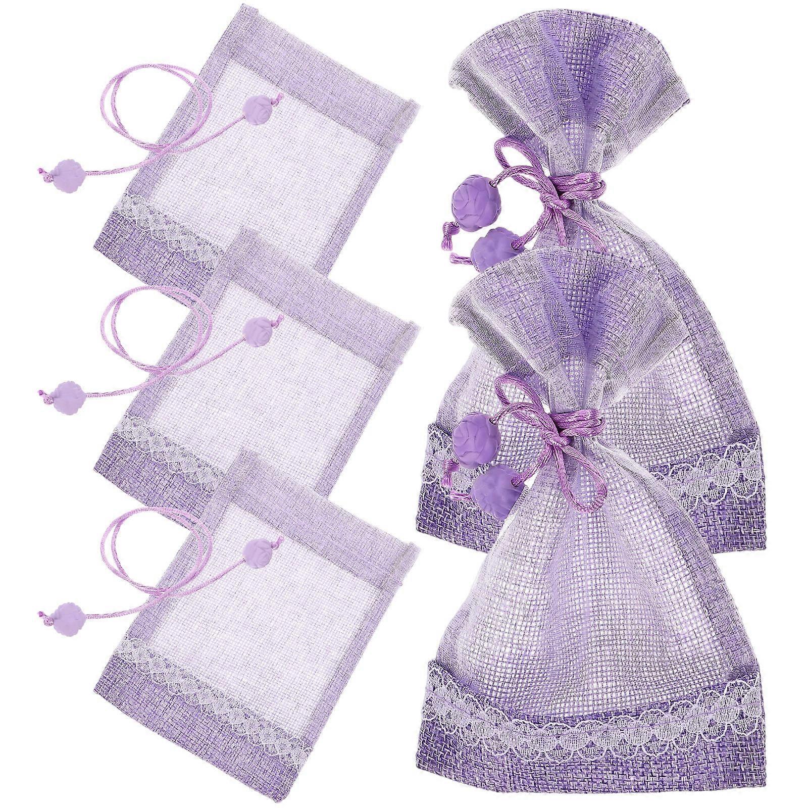 Lavender Sachet Bags Empty for Storage Use 5Pcs Lightweight Drawstring Bags