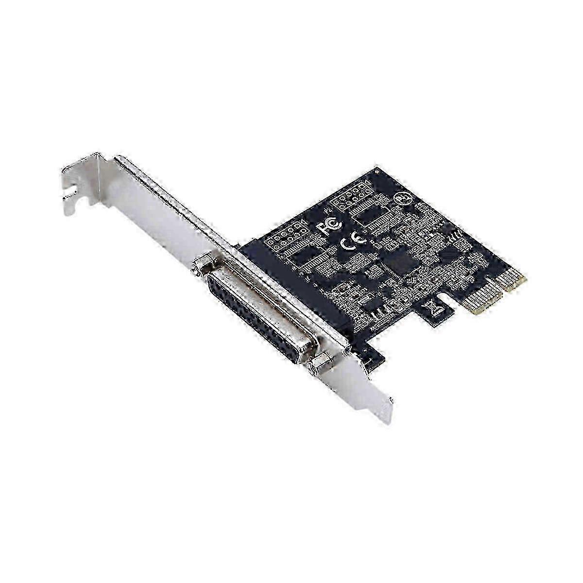 High Quality Parallel Port DB25 25Pin Pcie Riser Card Printer To PCI-E Card Converter Adapter AX991