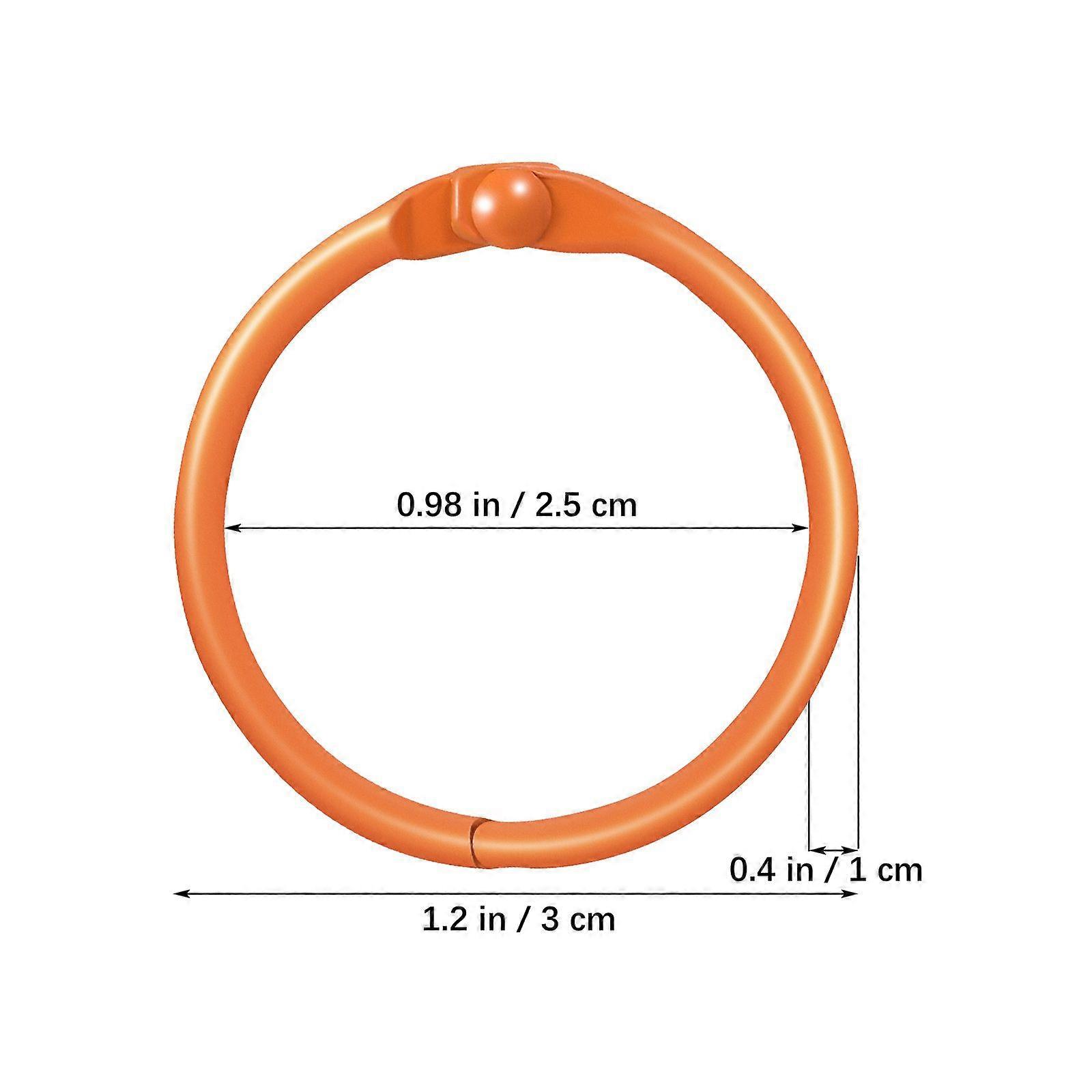 70 stk ringbind ringe bogringe indeks kort ringe små ringbind nøglering nøglering løse bladringe notesbog ringbind ringe