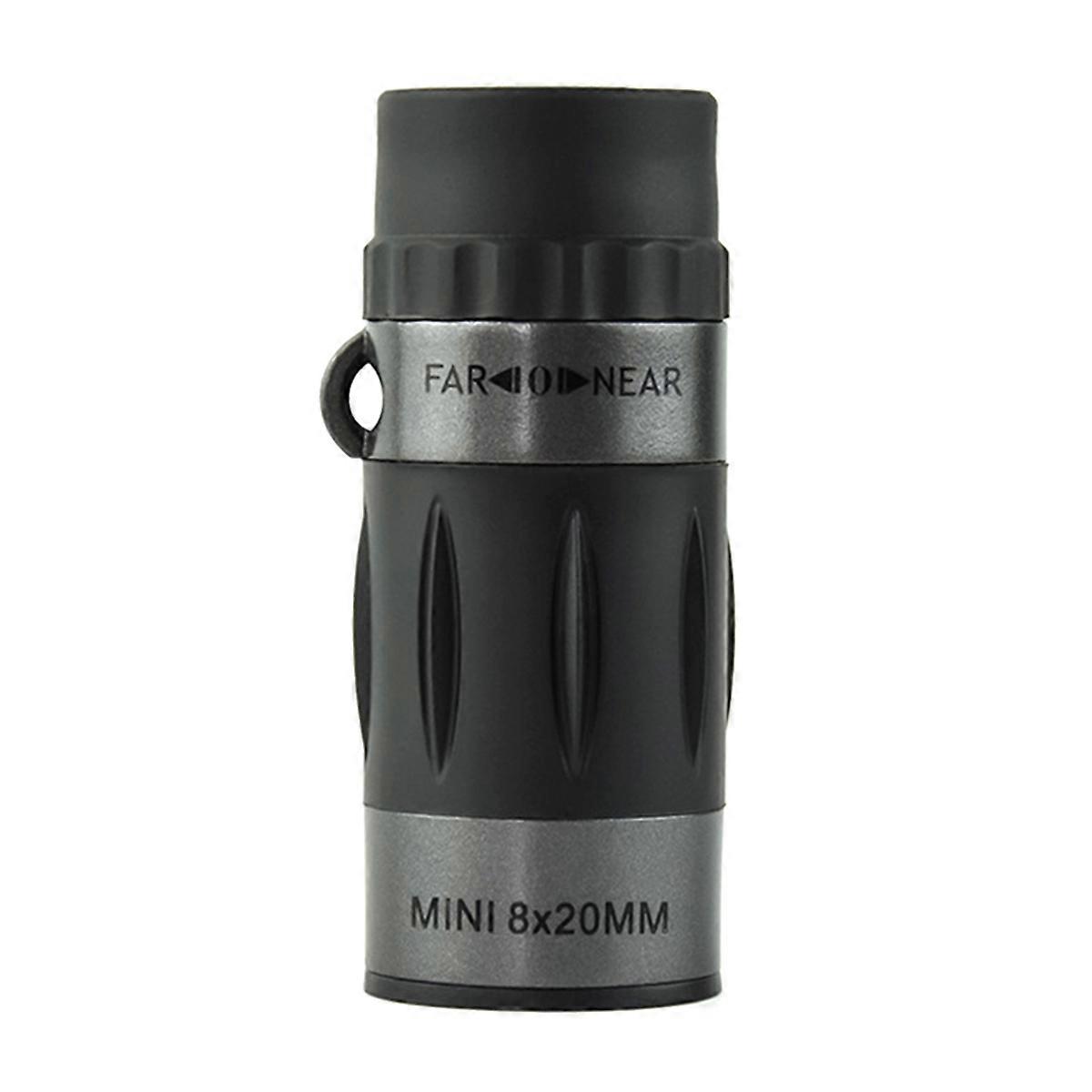 Compact 8x20 Monocular Telescope - Portable High-Definition Scope