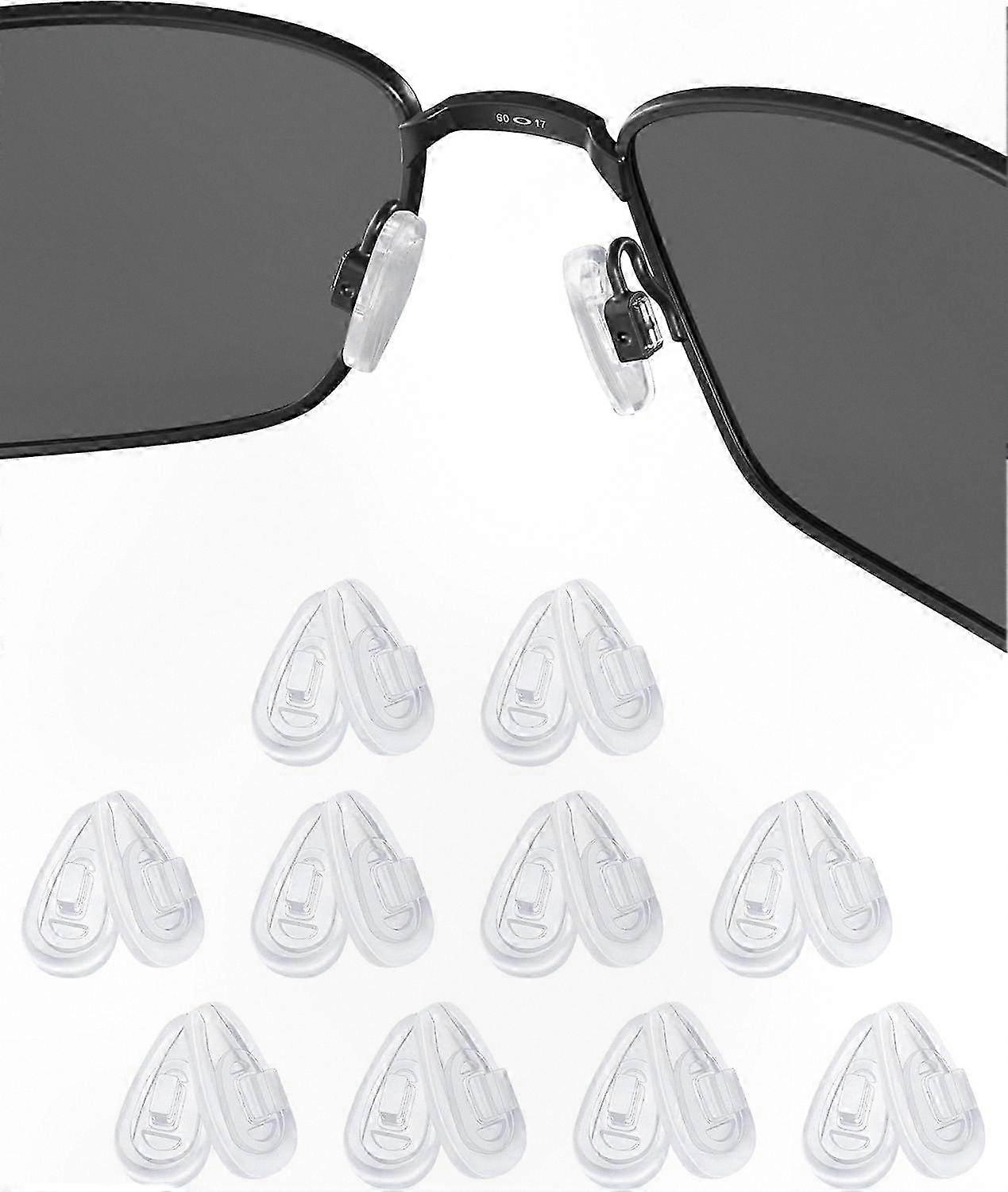 Nose Pads Compatible with Socket 5.5, Socket 5.0, and Socket Ti Models - Replacement Silicone Cushions for Eyewear