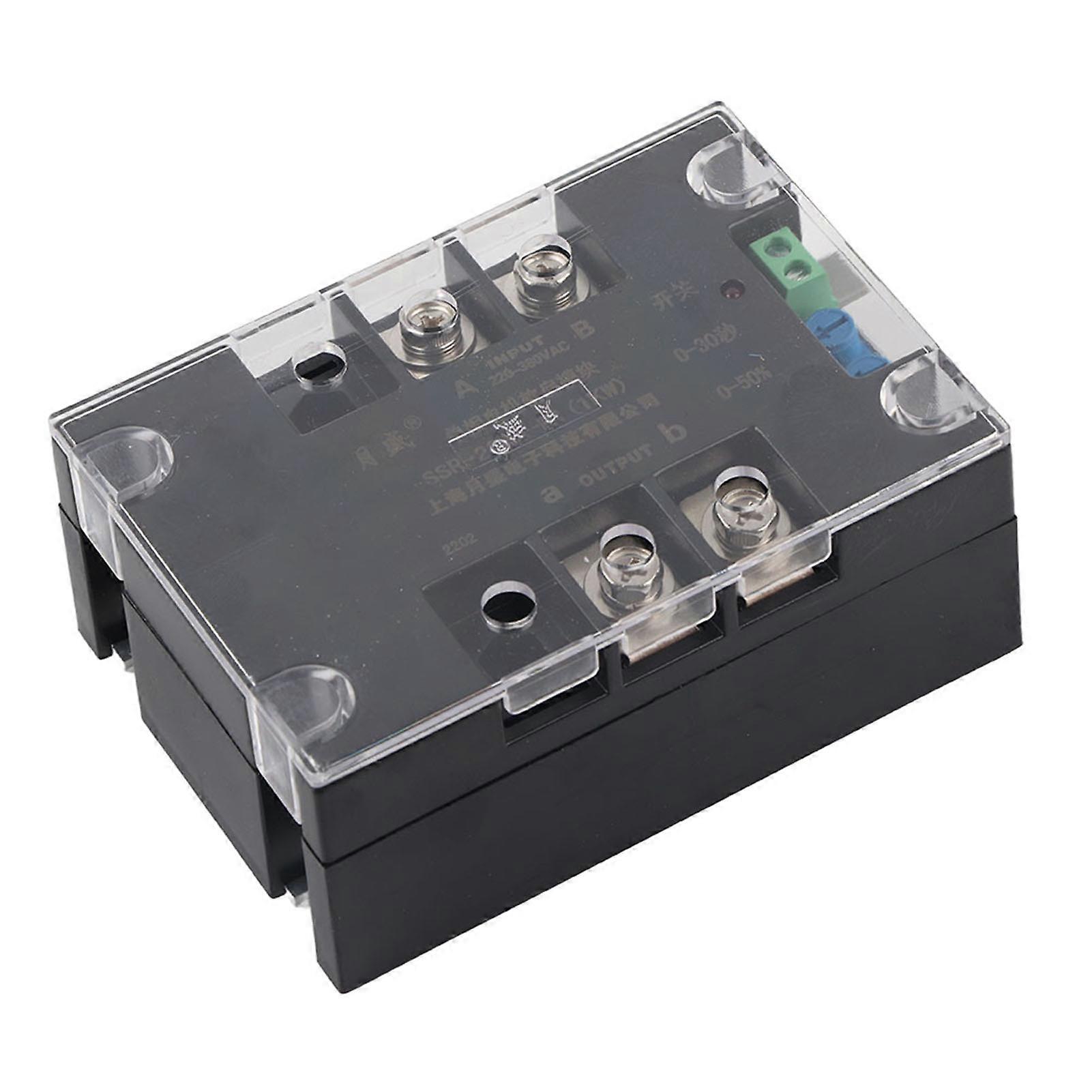 Soft Start Controller, Industrial Control Accessory, Aluminum Back for Single/Two Phase Motor Module