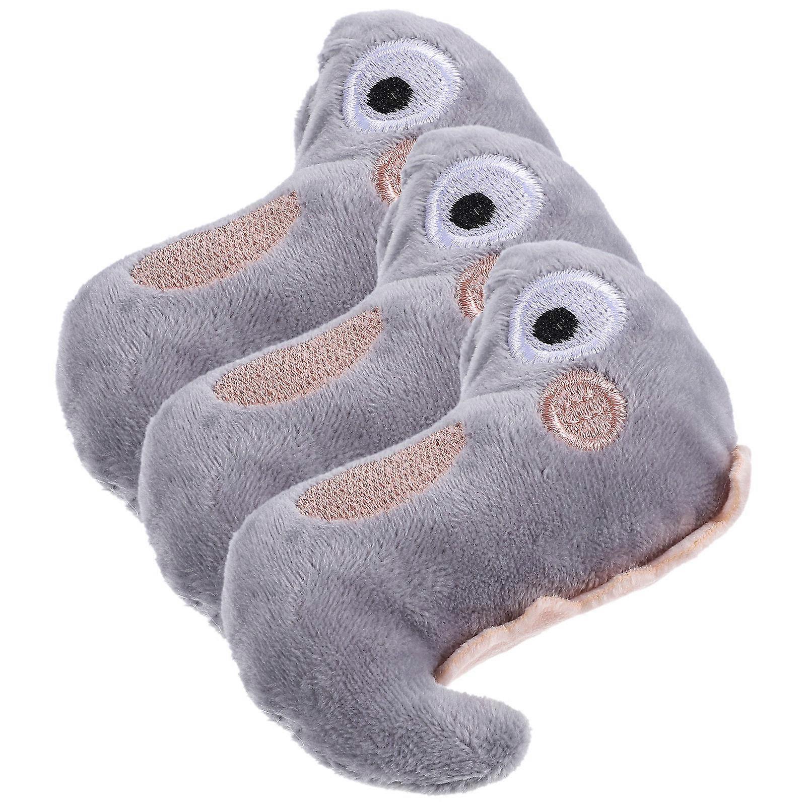 Plush Catnip Toys for Indoor Cat Chewing 15Pcs Fun Teasing Toys