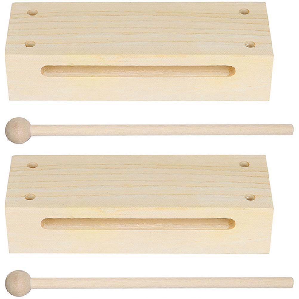 Wood Block Instrument Musical Instrument for Home Use with 6Sets