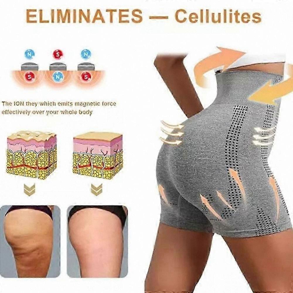 Micro-Vibration Massage Shorts with Ice Silk and Ion Fiber Technology for Repair and Shaping