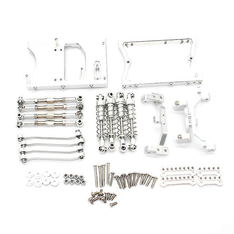 Chassis Pull Rods Servo Fixed Mount Bracket ,Silver