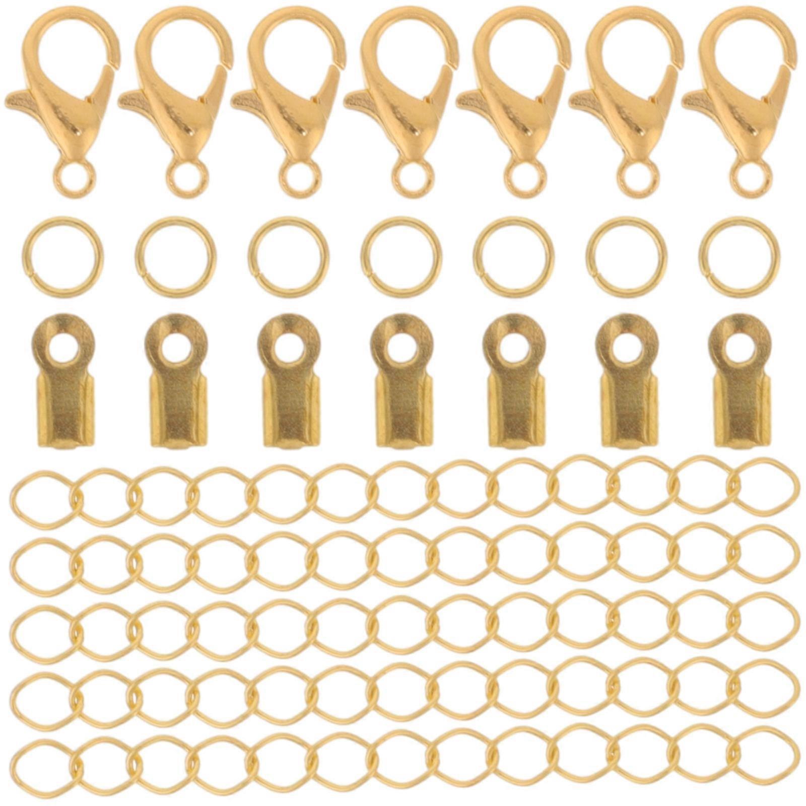 DIY Jewellery Clasps Kit with Chain Extender and Lobster Clasps 3Sets