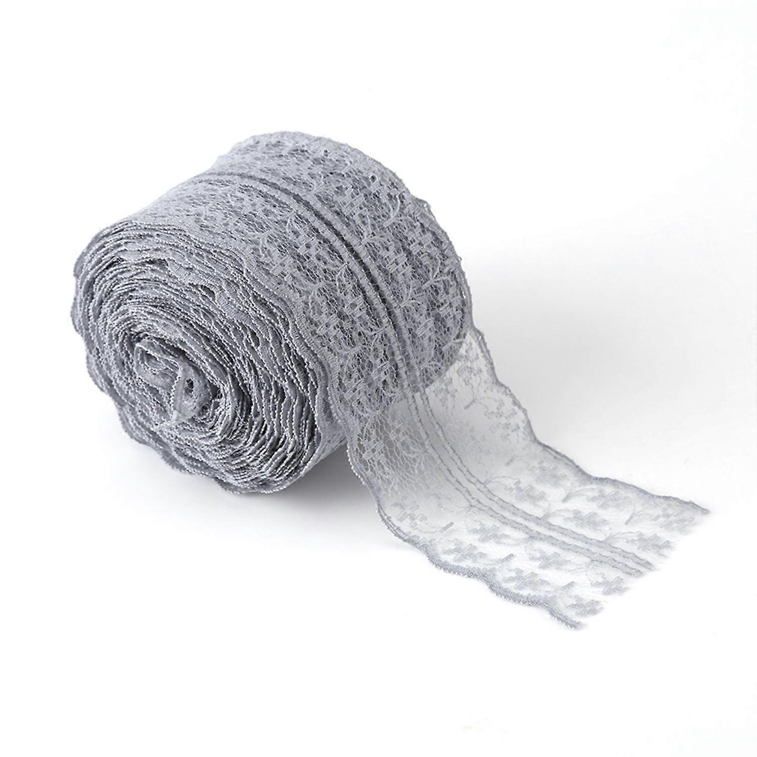 Features: 
Lacy lace is thin and layered, make a sweet feeling. 
DIY textiles with lace, coloring fo