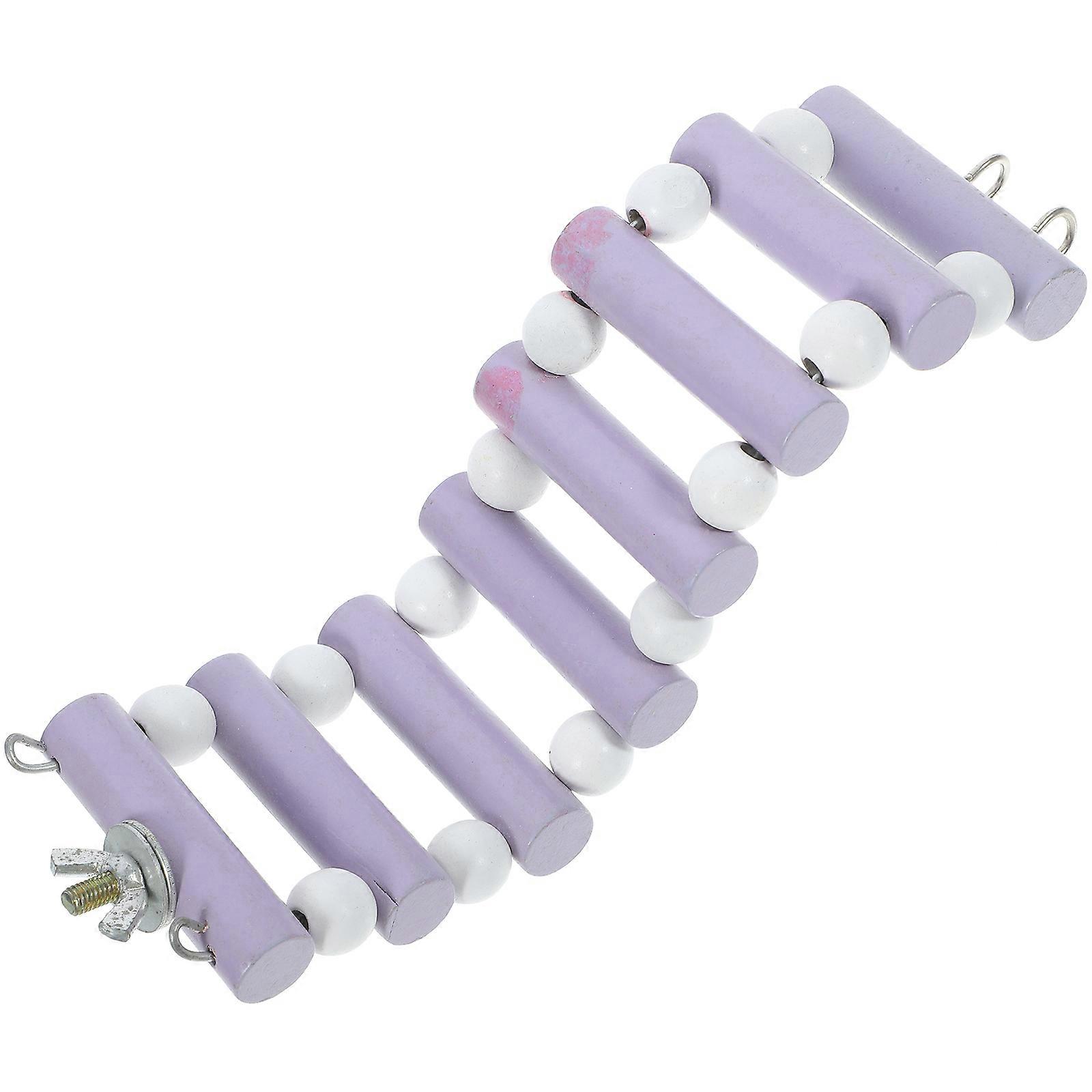 Wooden Hamster Climbing Ladder for Pet Durable Fun Accessory