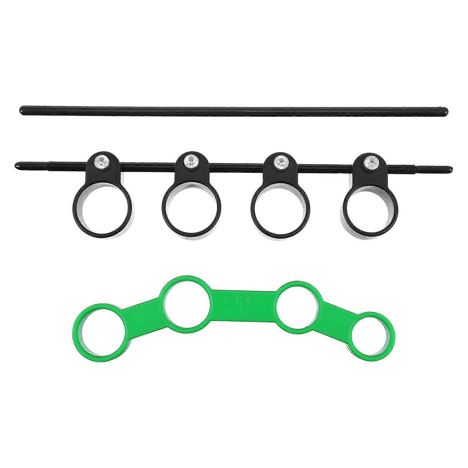 Finger Trainer Tool Plastic Expander for Guitar Playing Practice 6Pcs