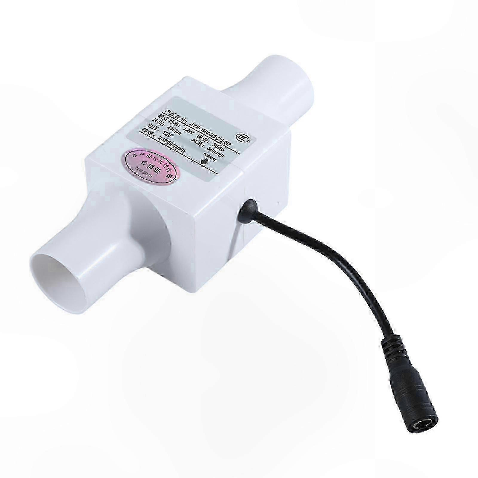 12V Inline Exhaust Fan for Home Garden Bathroom Ventilation System Silent Operation Extraction Solution