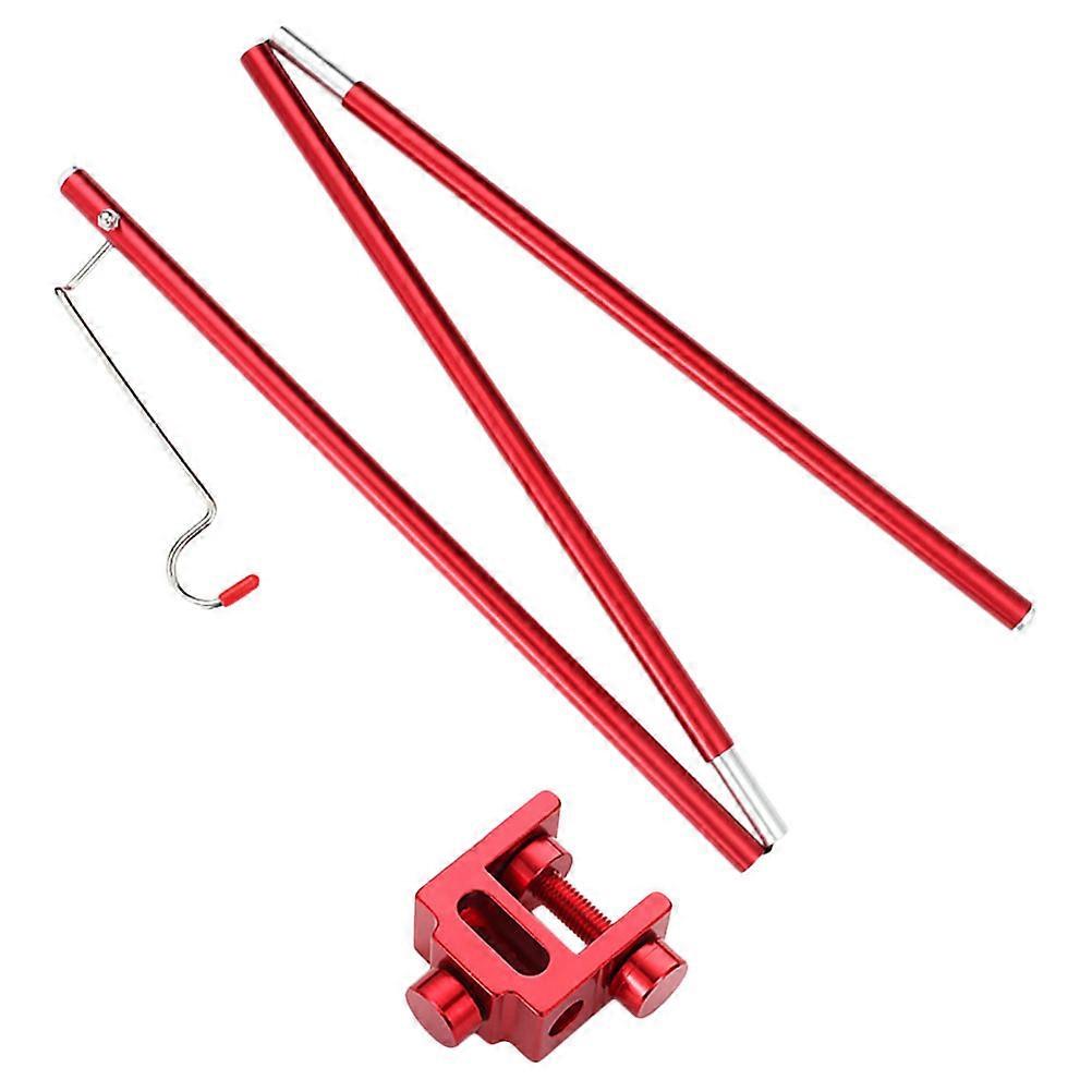 Aluminum Alloy Lamp Stand for Camping Portable Folding 2Sets