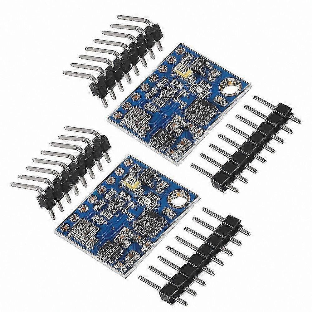 2pcs 10DOF Sensor Module with Gyroscope Accelerometer Compass for DIY Projects