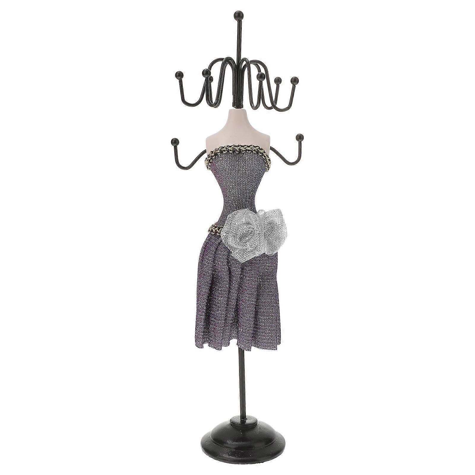 Model Jewelry Stand Necklace Holder for Storage Use with 5Pcs