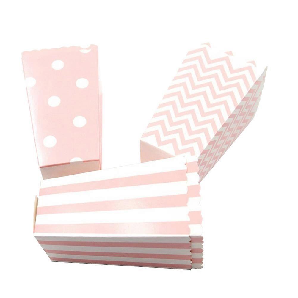 36Pcs Candy Container Party Favor Boxes for Weddings Celebrations in Wave Pattern Design