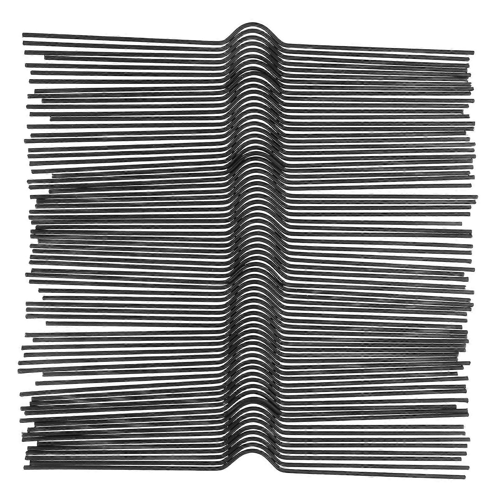 Wire Calendar Hangers 500 Pcs Double Coil Binding Hooks For Notebooks Home Decor Iron Black Functional Design