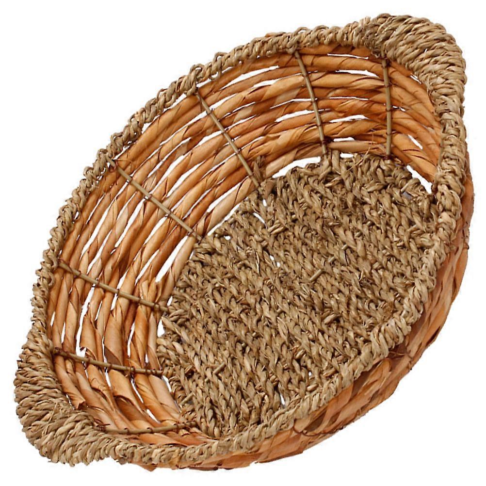 Woven Casserole Pot Holder Stone Pot Mat for Table Use 2Pcs Basket