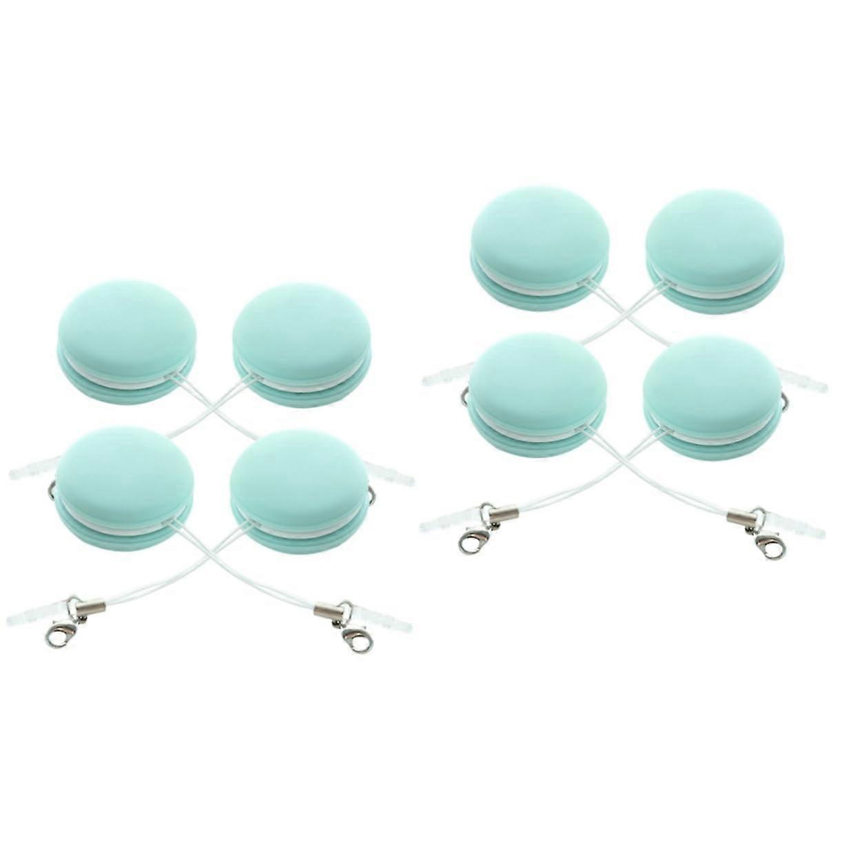 Macaron Shape Phone Screen Cleaner 8Piece Wipes For Glasses And Electronics Removes Stains And Fingerprints Lightweight