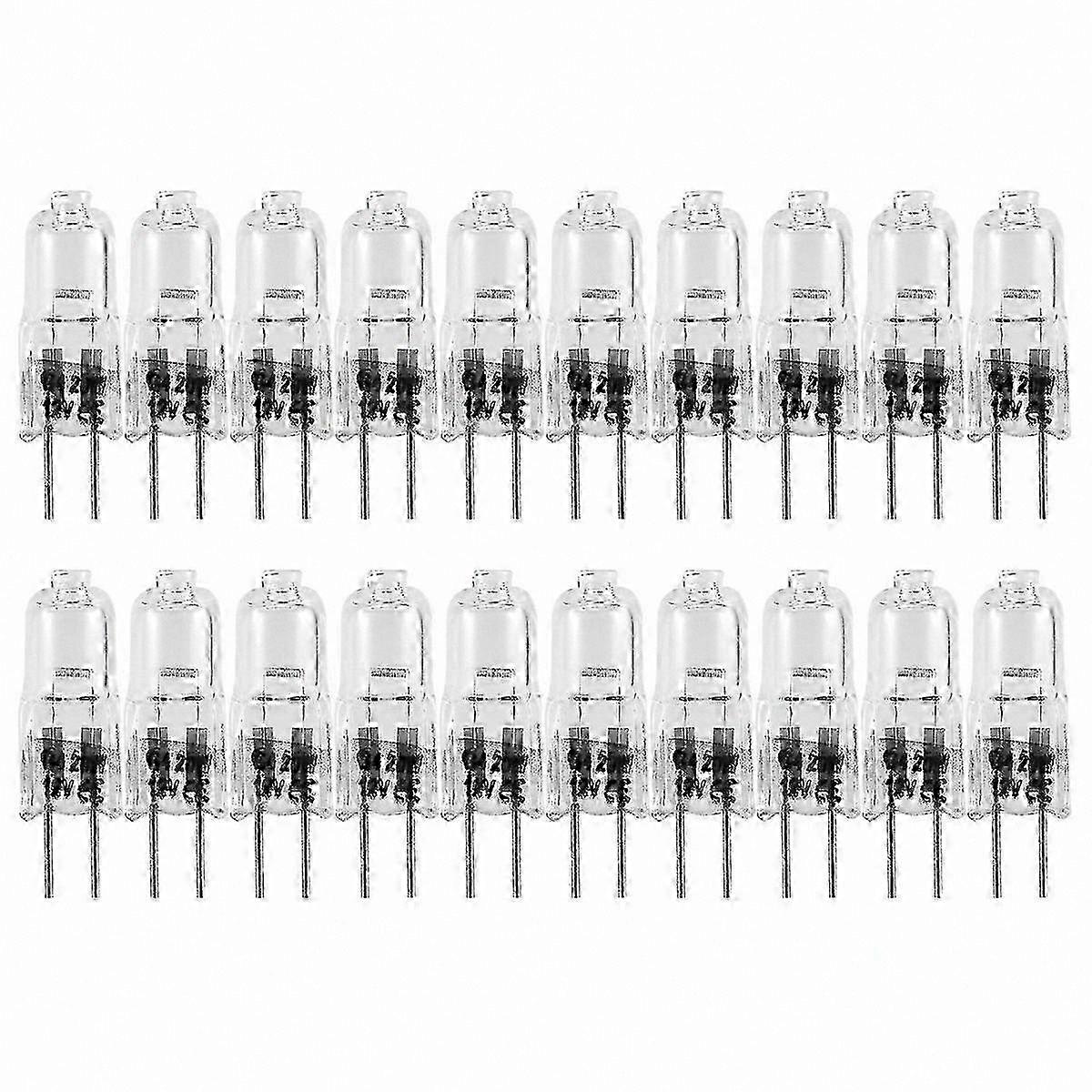 20-Pack G4 Halogen Bulbs, 20W 12V Lighting Solution