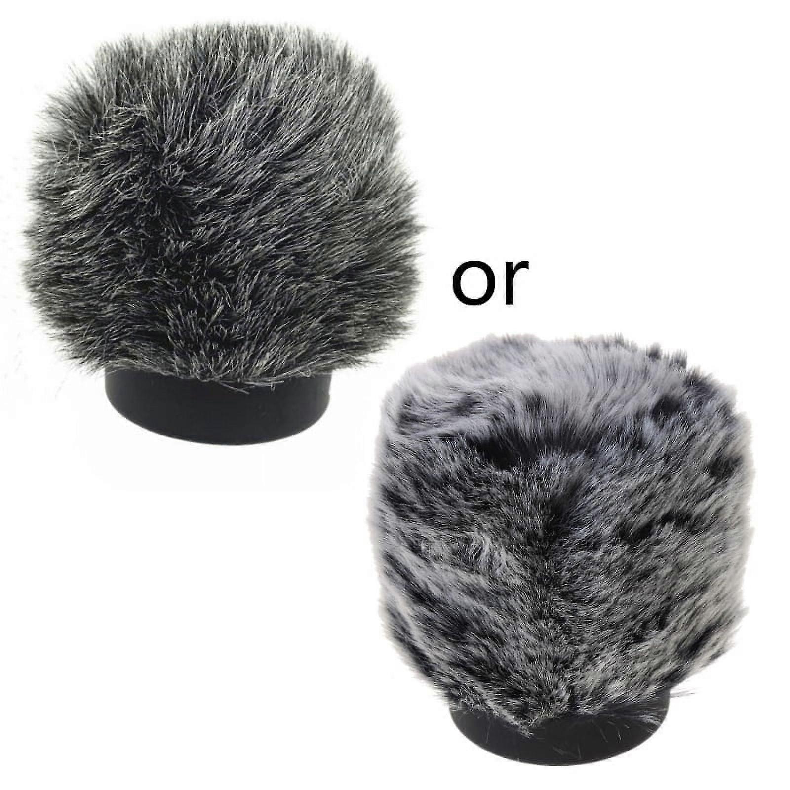 JZROCKER Microphone Windshield Fur Windproof Windscreen for Rode Videomic Go II