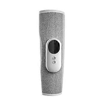 25-26 Home Constant Temperature Wireless Leg Massage, Style: Gray Single Hot Compress+Air Pressure+Vibration