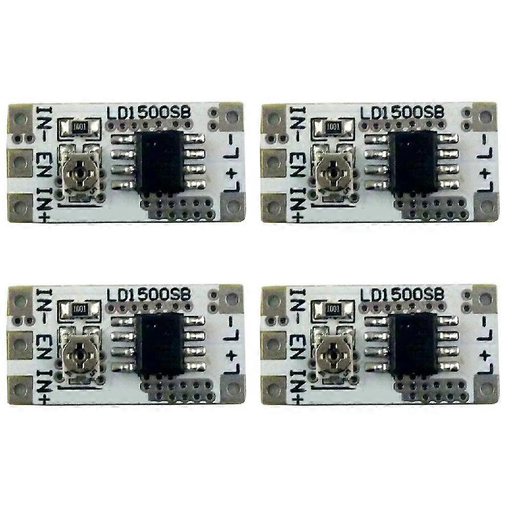4PCS DC 3-6V 28-1500mA Adjustable Output Current LED Driver Module PWM Controller DC-DC Constant Current Converter
