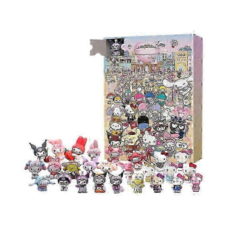 Christmas Advent Calendar 2024 Stitch Christmas Advent Calendar Blind Box 24 Christmas Countdown Gift Ornamentschrui20 25-26s