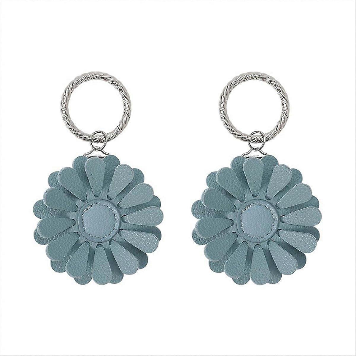 2 kpl nahkaisia hattupidikkeitä matkalaukkuun, matkahatun pidike, A