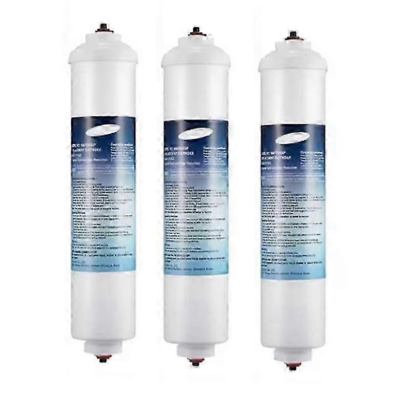 DA29-10105J Inline Water Filter Refrigerator Filter Element Coconut Shell Activated Carbon Rod Filter Element 3 Pcs