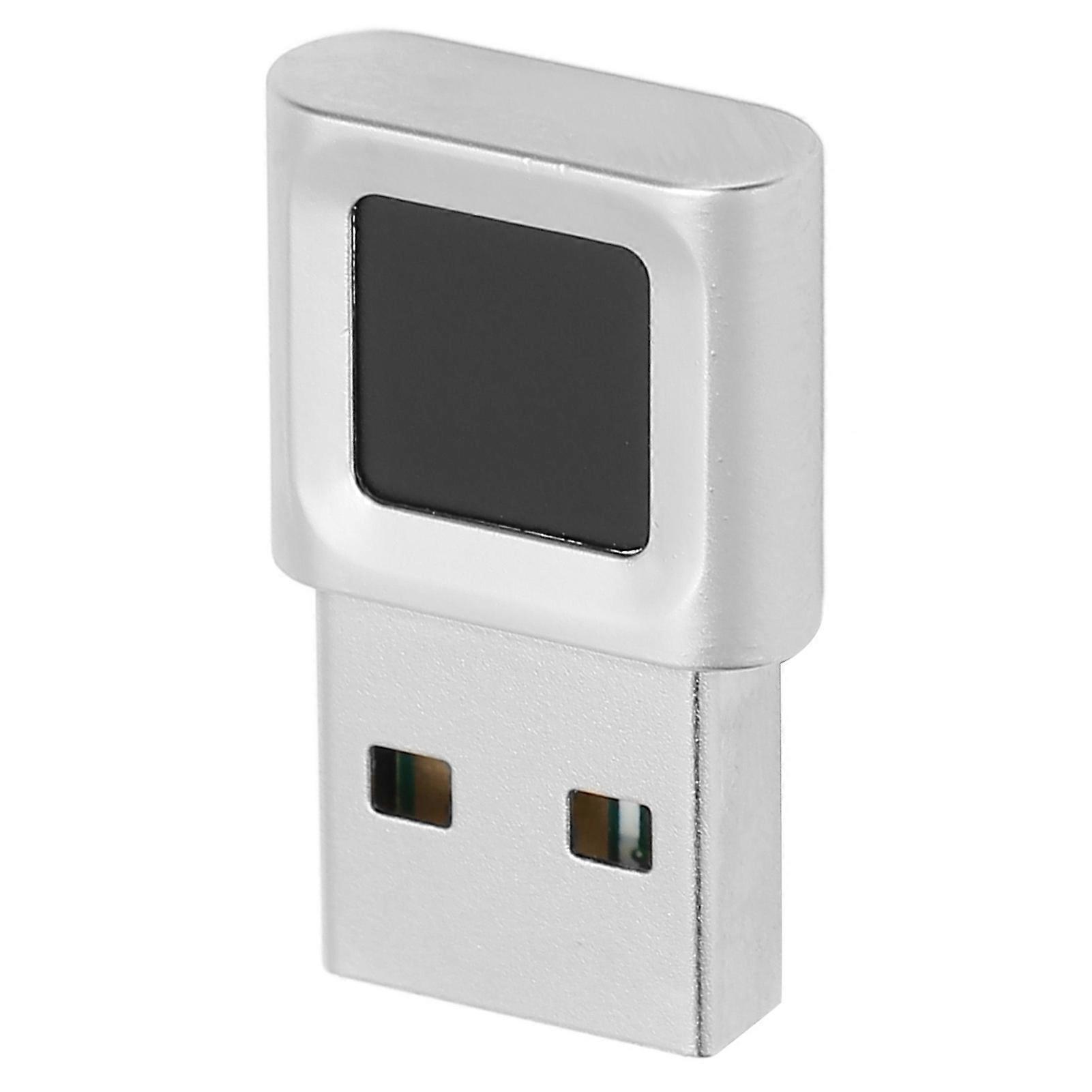 USB Fingerprint Reader 360 Degrees Touch Fast Matching High Sensitivity Hello Fingerprint Reader for Win Laptop Computer