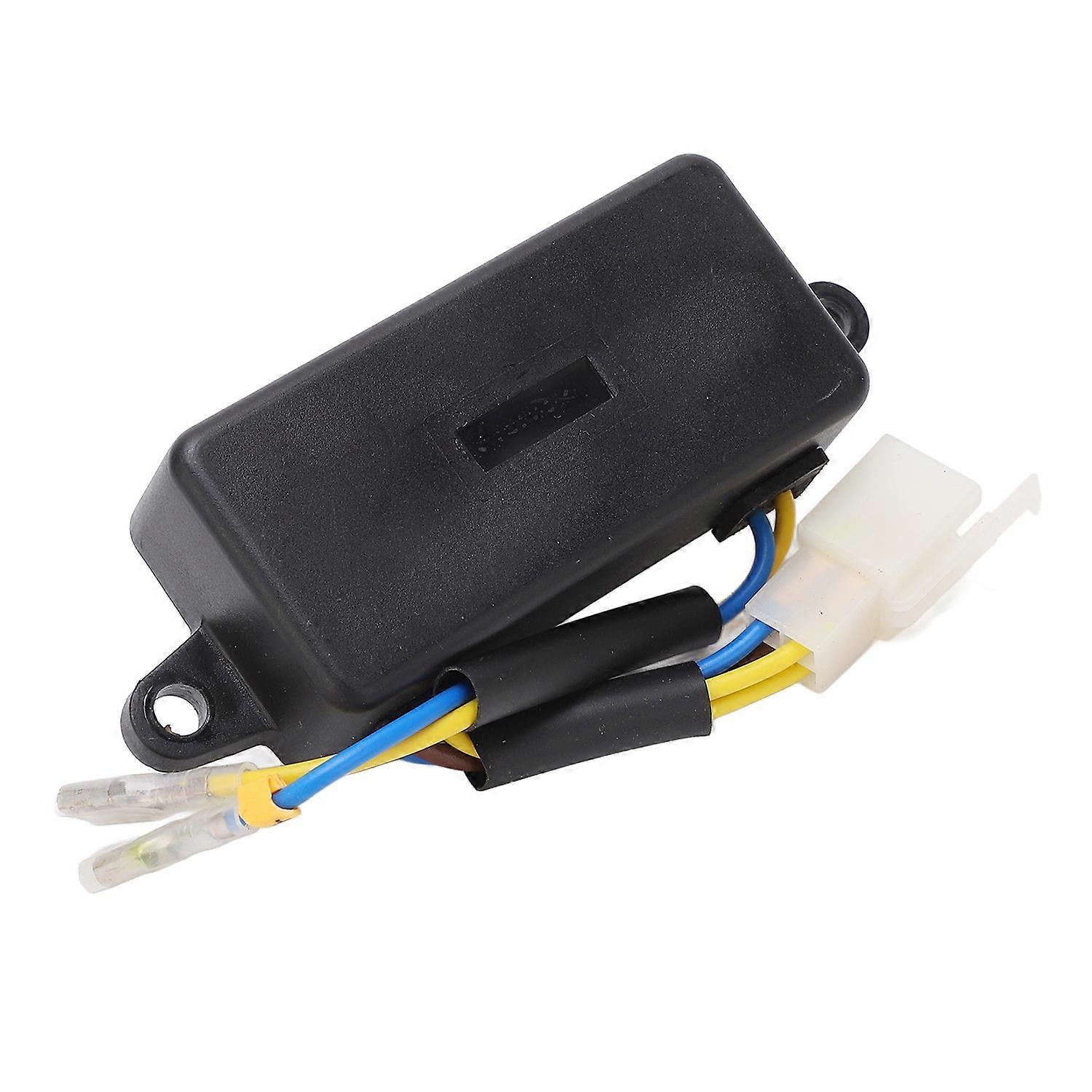 Single Phase Generator Automatic Voltage Regulator 6 Wire High Accuracy ABS Gasoline AVR for 2KW Gen