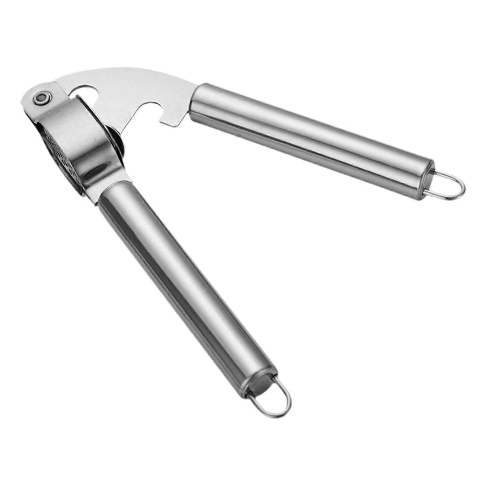 Garlic Press Comfortable Grip Removable Compartment Rust Proof Garlic Mincer