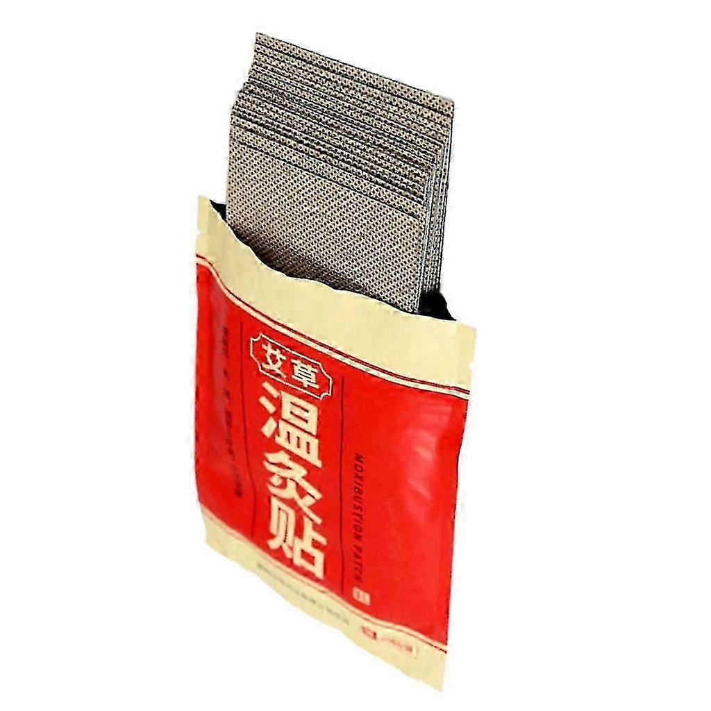 40st / påse Varm Moxibustion Patch Kinesisk Moxa Klistermärke För Nacke Axelben hwyYVL