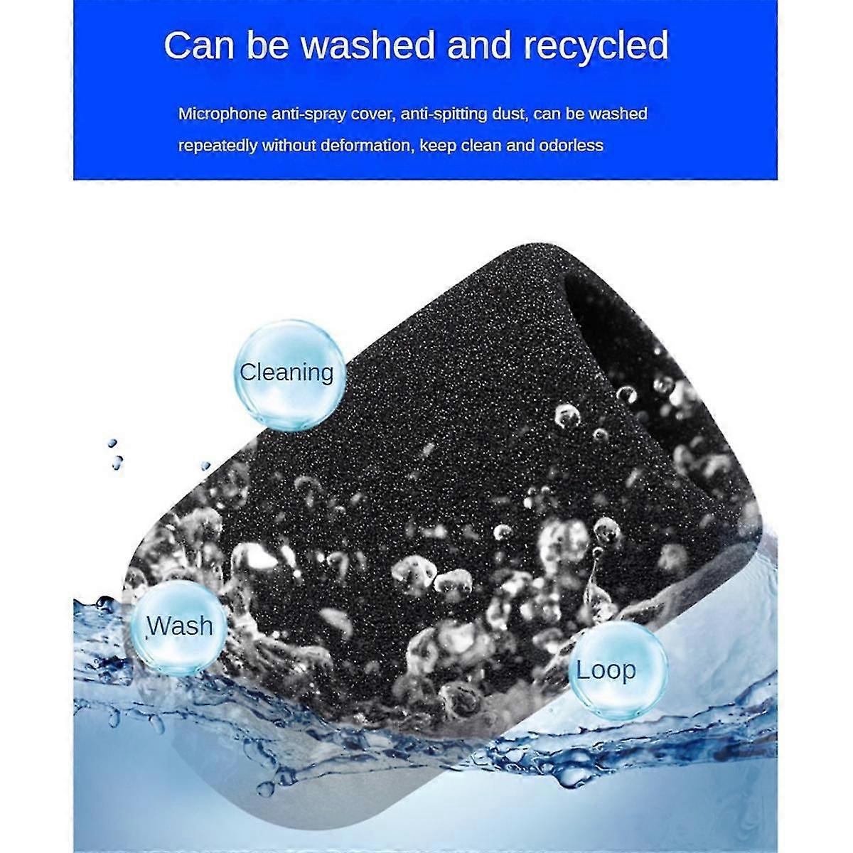 2PC mikrofonní čelní sklo, filtr krytu mikrofonu pro AT2020 ATR2500 AT2035 a další velké mikrofony