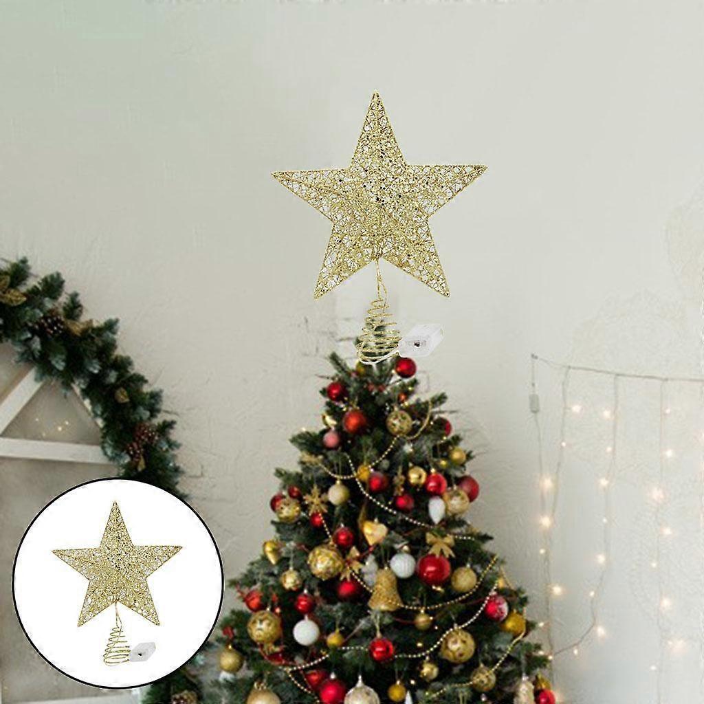 CHRistmas Tree Top Star Beautiful Tree Top Lamp Tree Topper