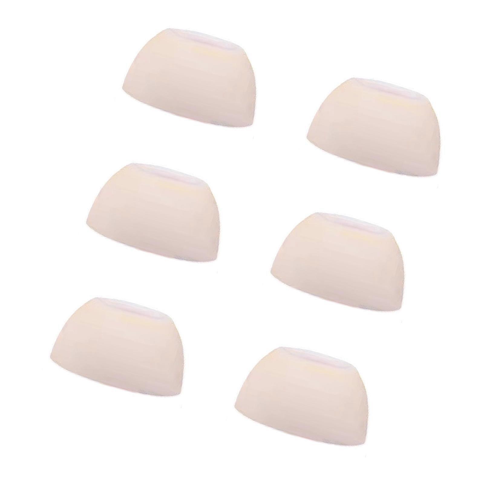 Pack Of 6 Premium Silicone Protective Circumstances Full Coverage Shockproof Design For Wireless  small