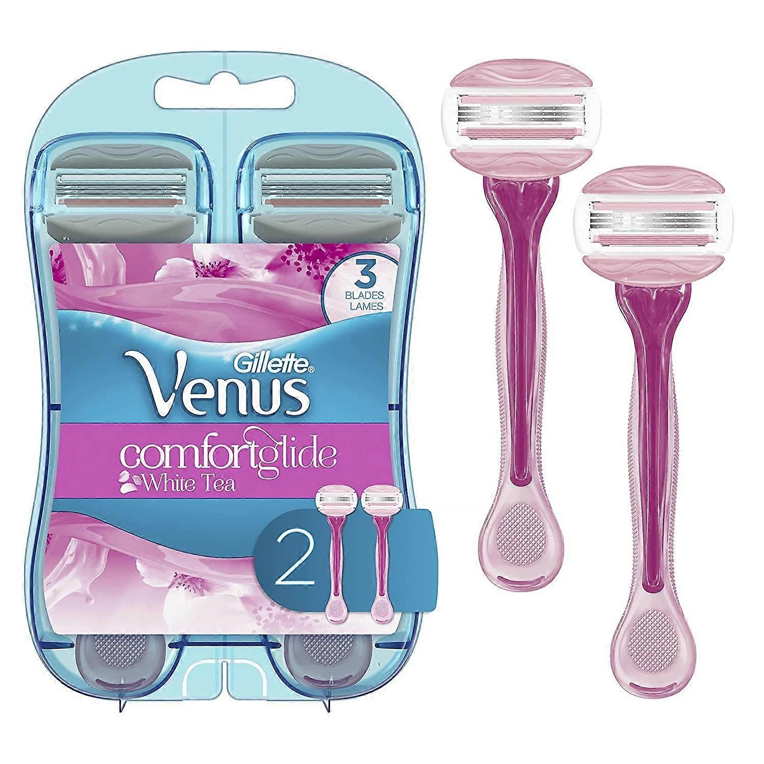 Gillette Venus Women's Disposable Razor, Spa Breeze, 2 Ea