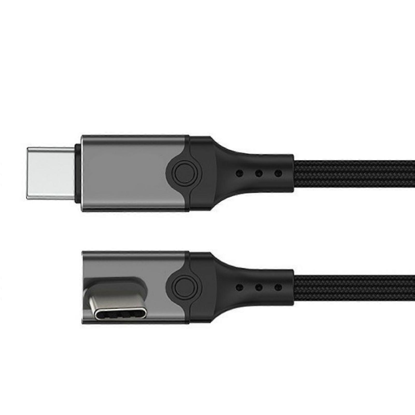 Double Male End USB C Charging Cable Line 240W Power Delivery Support 80Gbps Data Transmission for Tablet Phones Laptops Multicolor