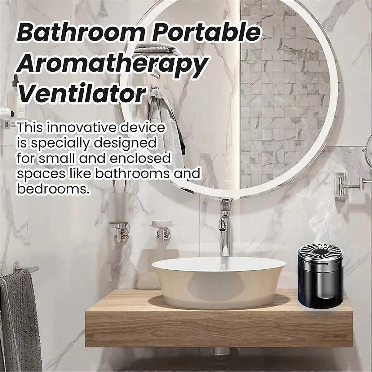 Mini Essential Oil Diffuser Portable Fragrance Diffuser Electric Waterless Aromatherapy for Bathroo