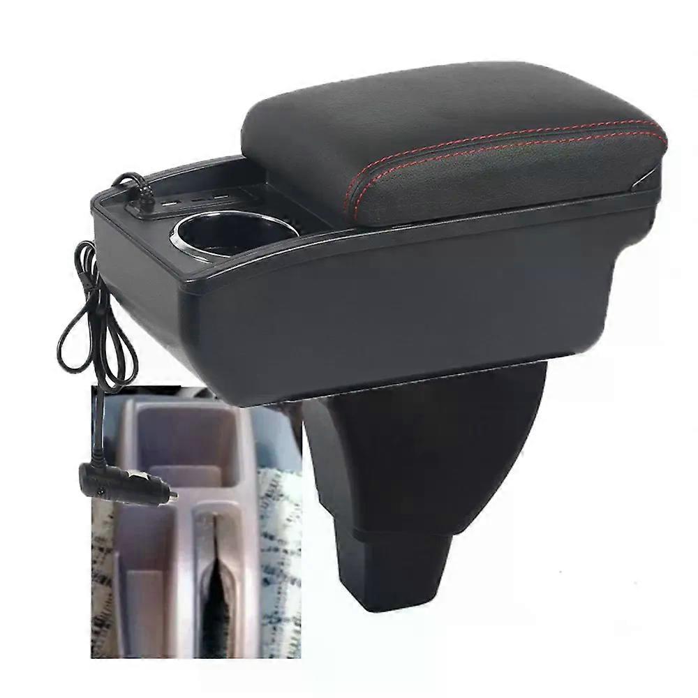 Car Mitsubishi Pajero Mini Armrest box central content store case console storage elbow support rest arm
