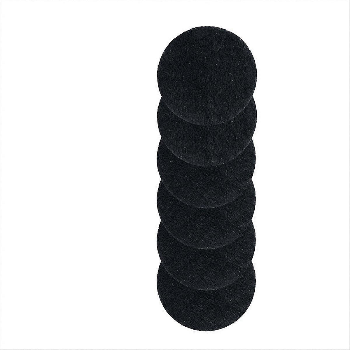 Carbon Filters Set - 6 Pack Replacement Filters for Breetee Portable Range Hoods - 4,7 in Circle Cha