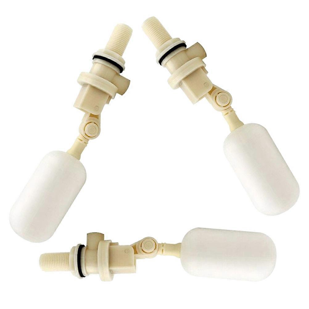Float Valve For Cattle Waterer 3Pcs Automatic Water Refill System Durable Plastic Design Ideal For Sheep Goat Cattle Livestock Drinking Needs