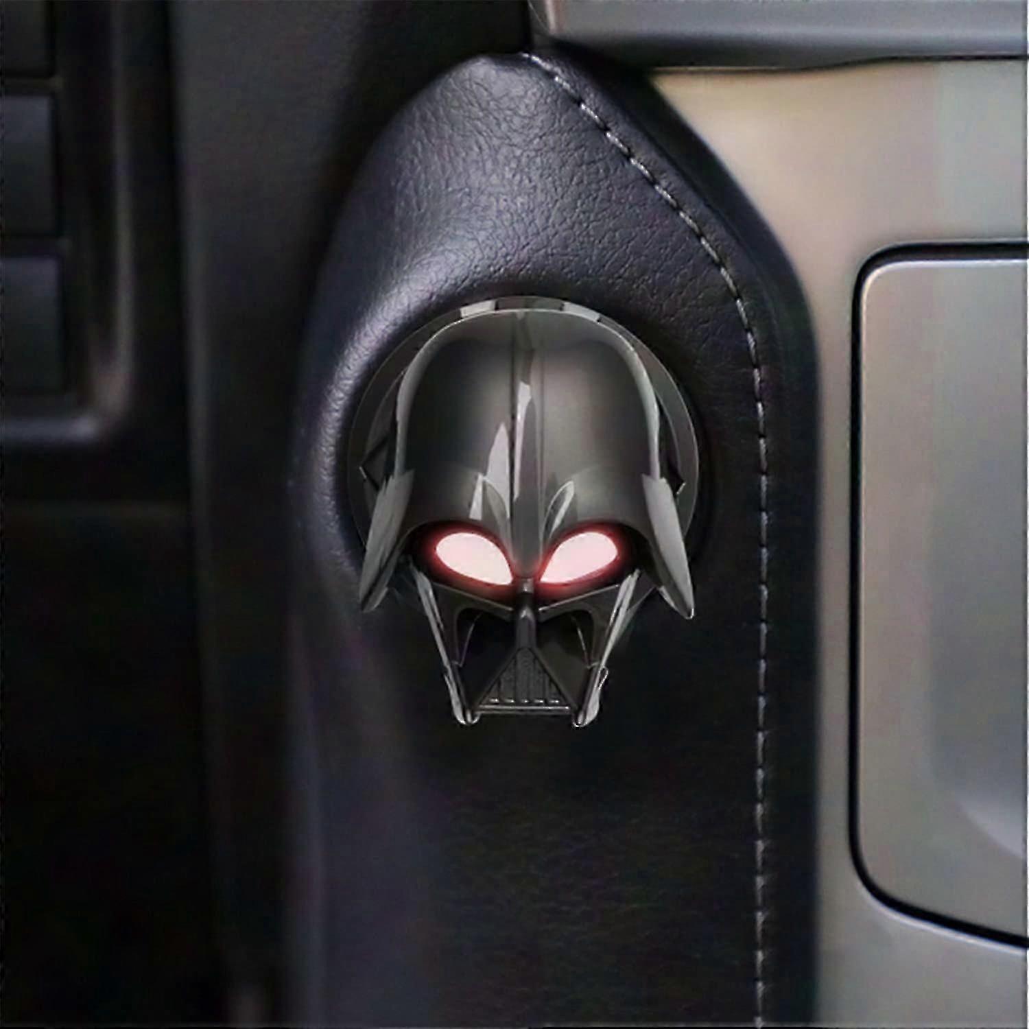 Star Wars Darth Vader Car Ignition Button Cover Metal Anti-Scratch Decorative Sticker