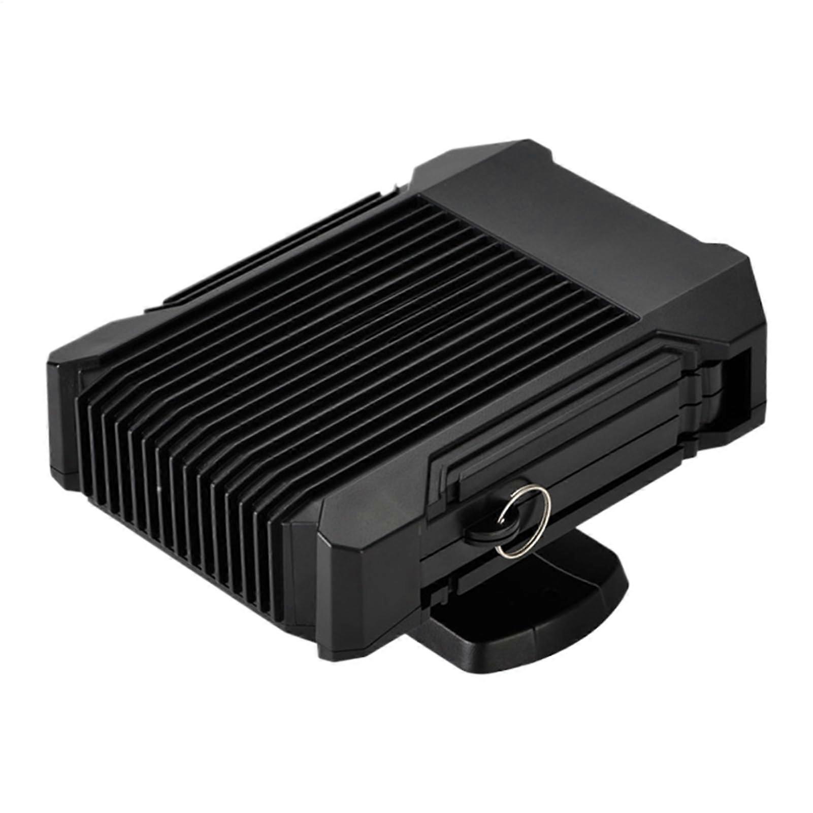 Portable 12V Car Heater and Fan with Rapid Heat, 360° Adjustable Airflow for Winter Driving and Camping