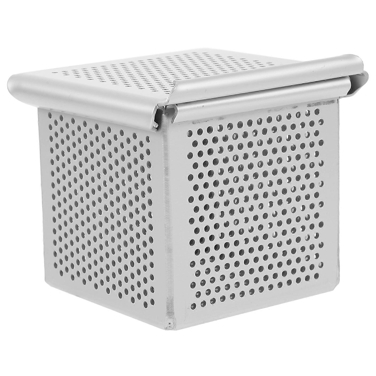 Bread Baking Mold Cube Bread Pan Practical Safe Home Baking 3.5×3.5×3.1in 1Set