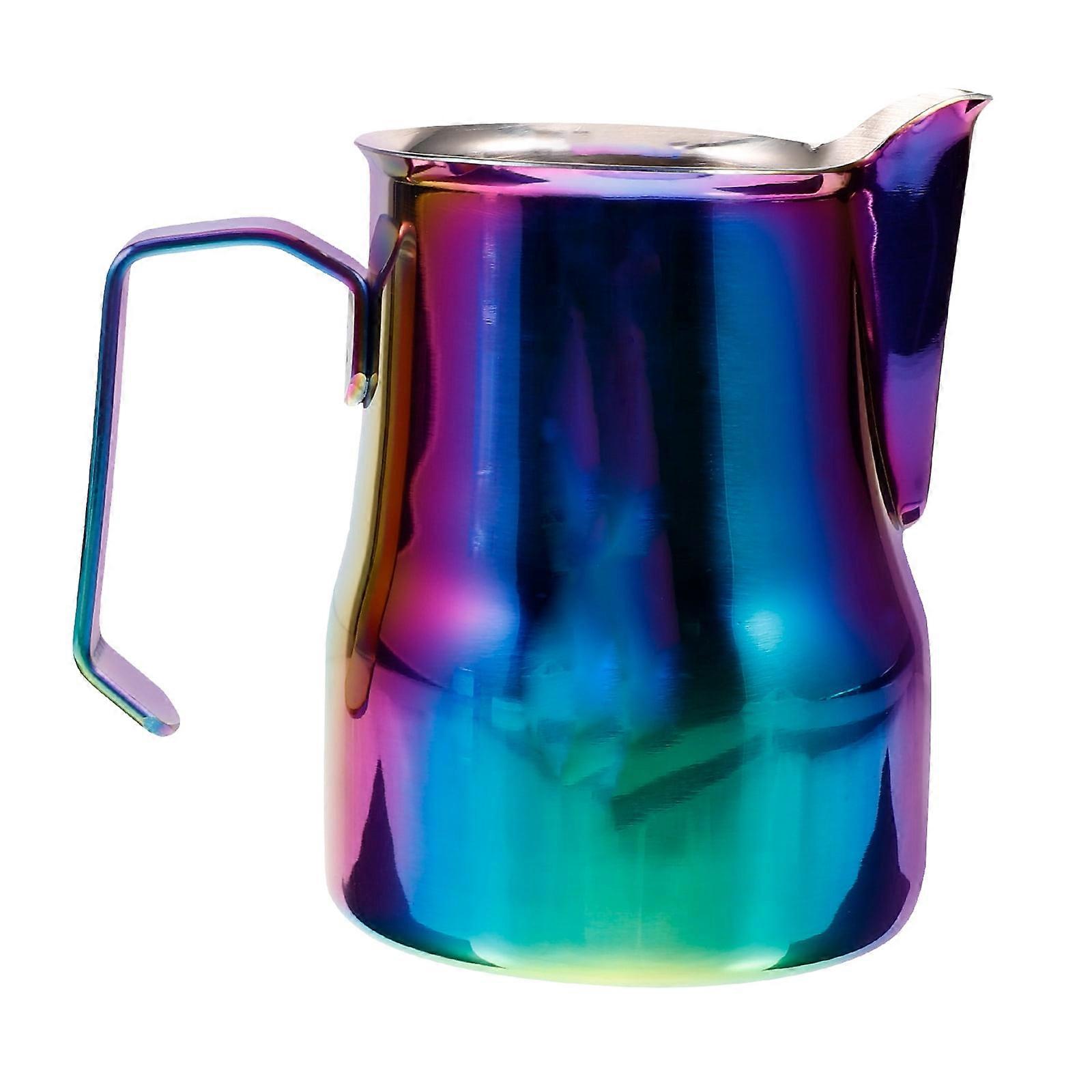 Water Pitcher Milk Frother Pitcher Espresso Pitcher Latte Coffee Cup Concentrate Stainless Steel