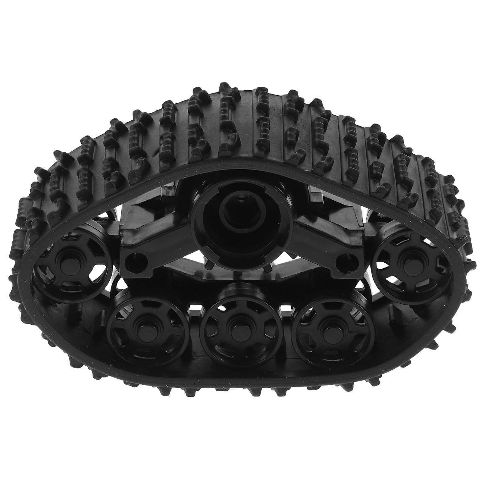 Model Tank Track Wheel Replacement for Daily Use Plastic Black