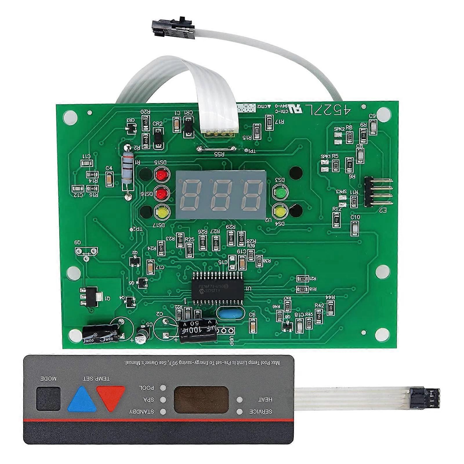 Simple Install Replacement Keyboards for Pool Spa Heaters with Enhances Safety Features Corrosions Resistant Multicolor