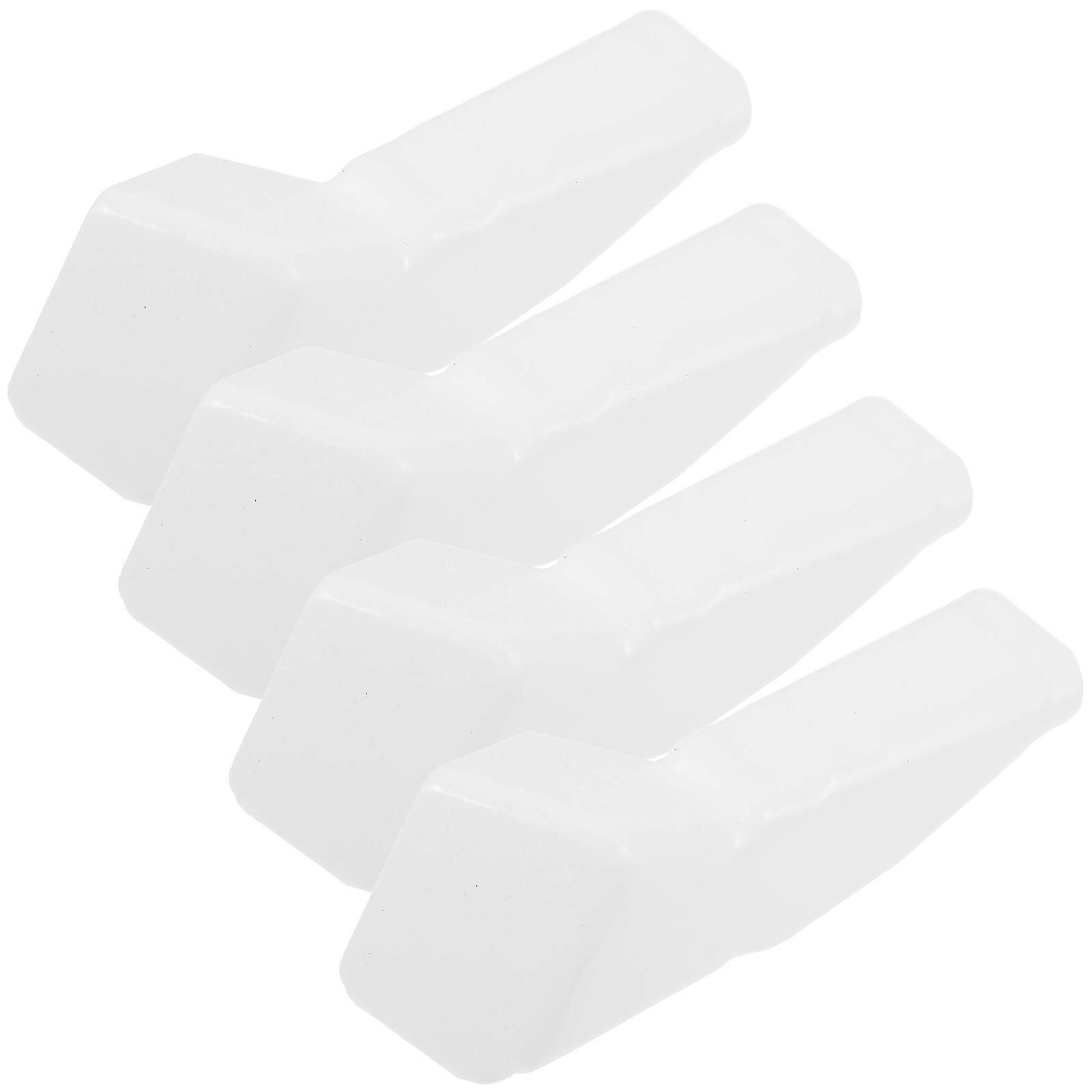 Camper RV Rain Gutter 4Pcs Downspout Connector Outdoor Use White ABS Drainage System