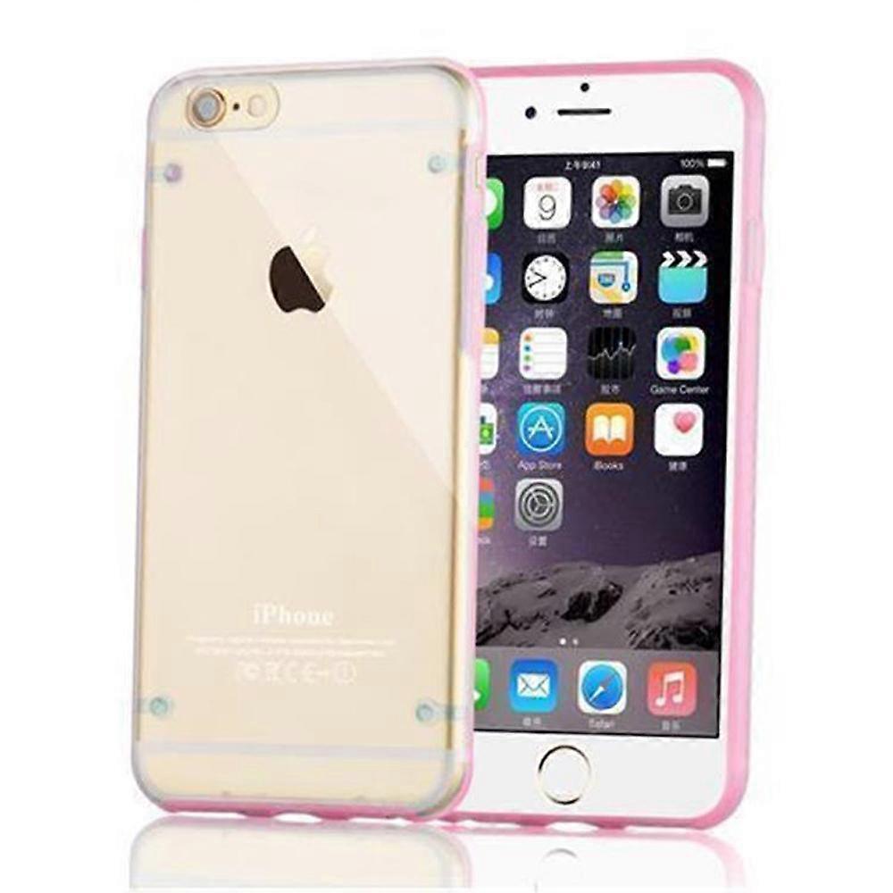 Capa Protetora para iPhone 6 / 6S TPU - com Borda Colorida